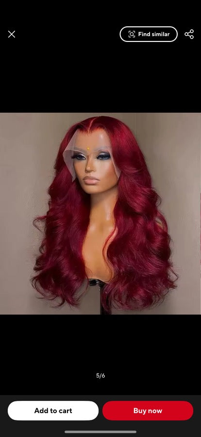 Sexy Red Wig