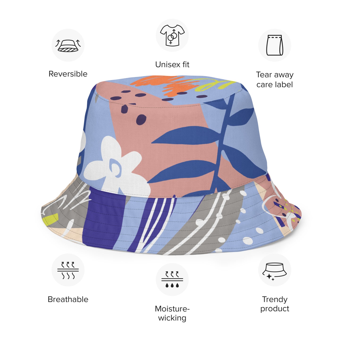 Yum Reversible bucket hat