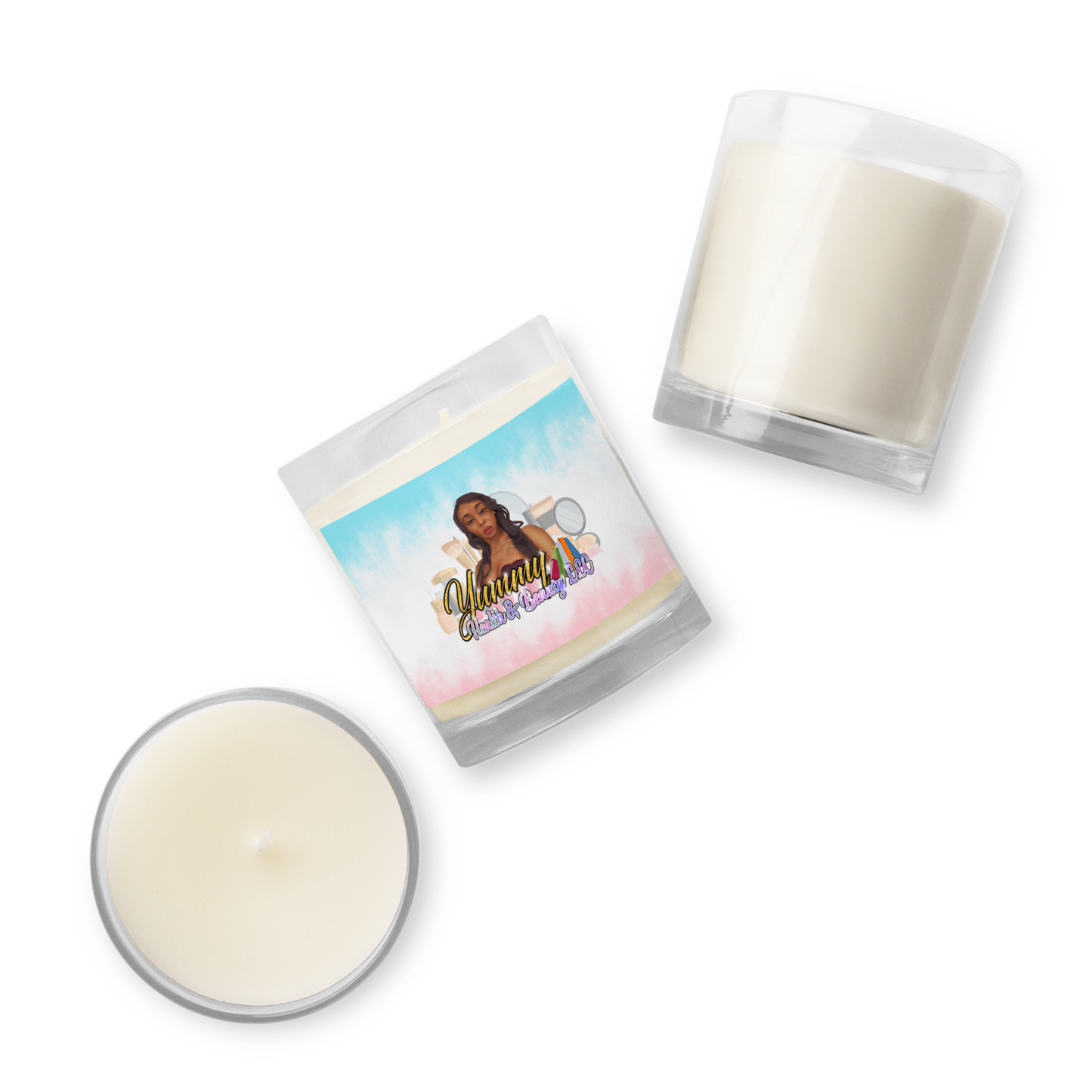 Yummy jar soy wax candle