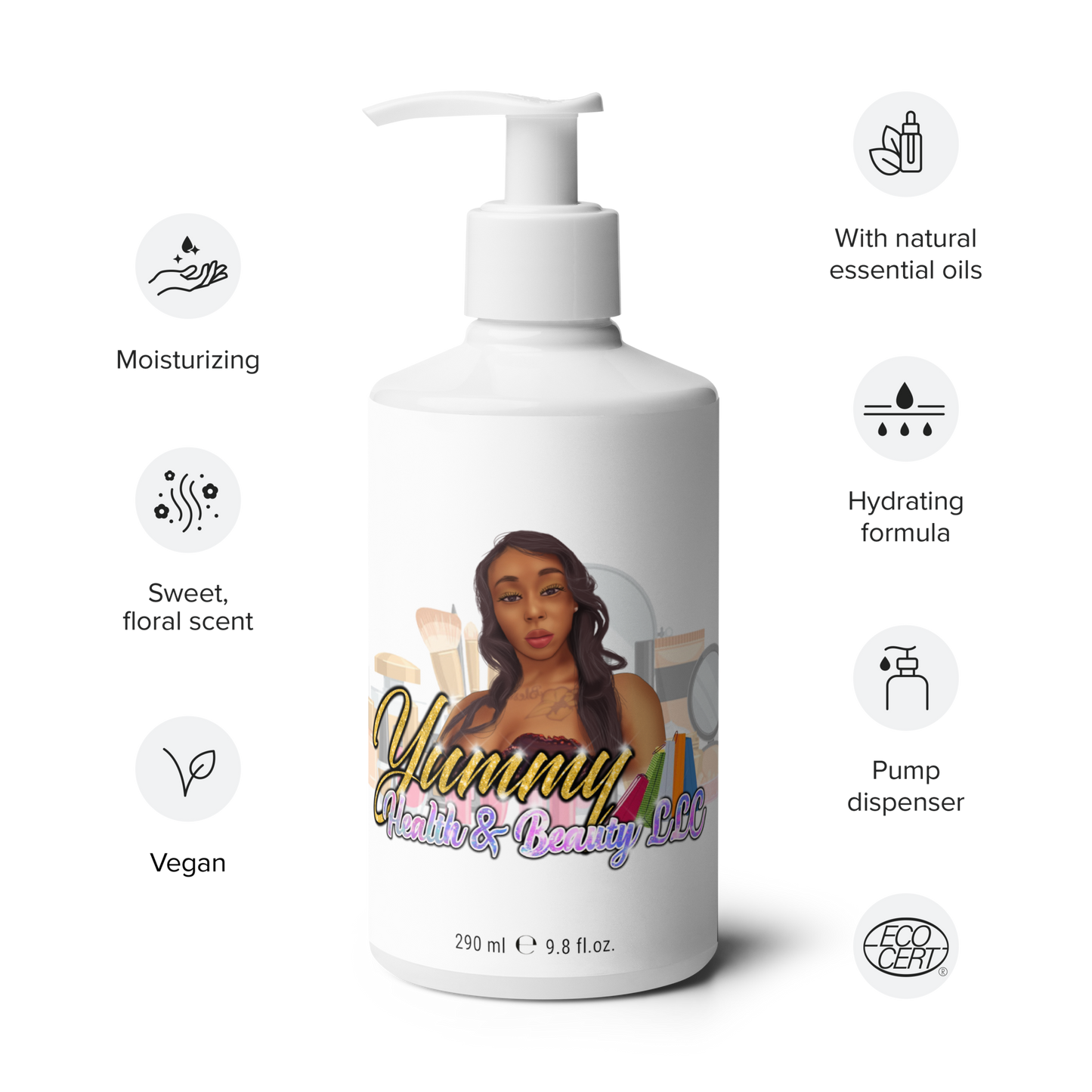 Yummy Health and Beauty Refreshing hand & body wash