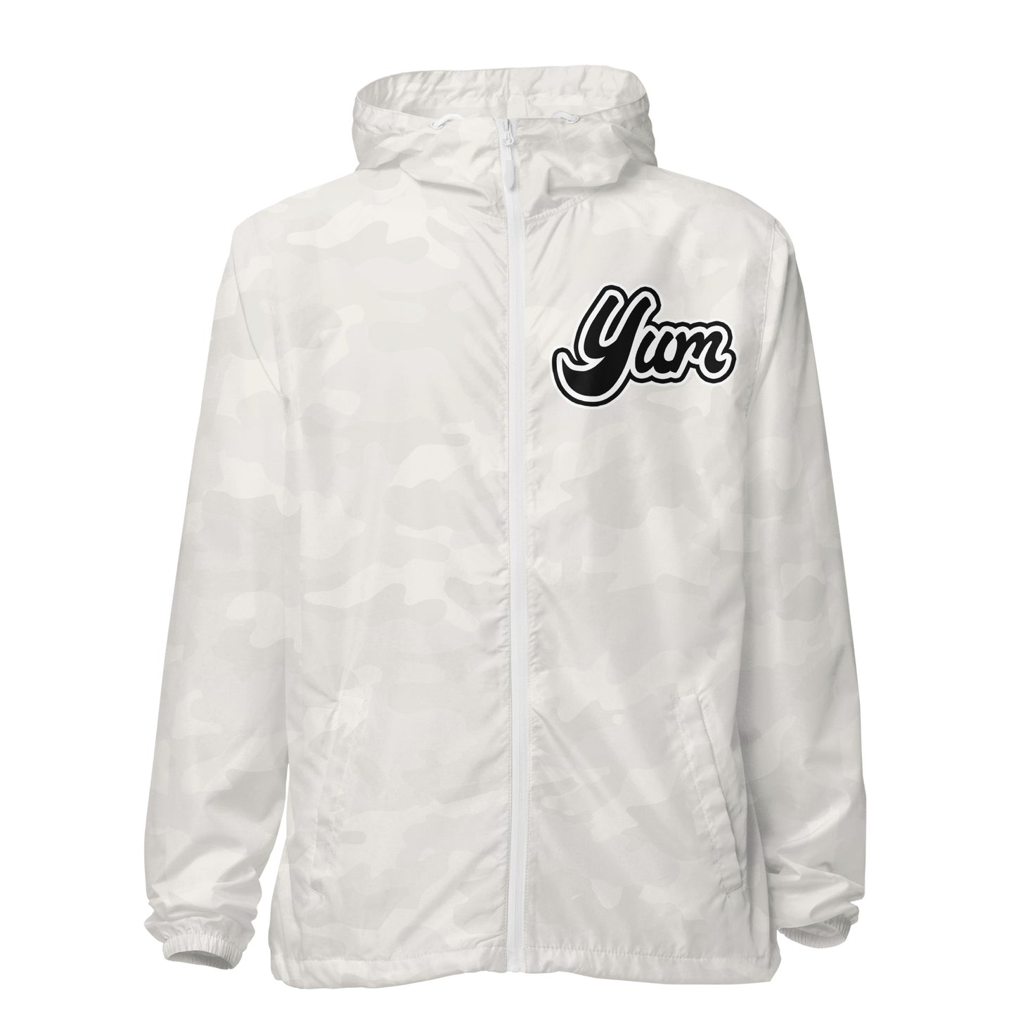 Yum lightweight zip up windbreaker